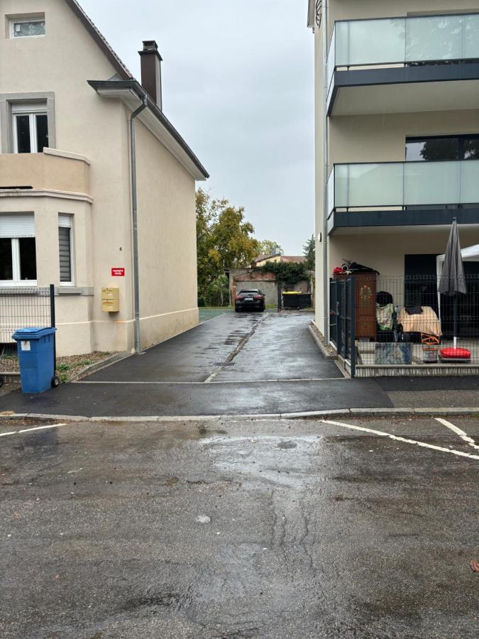 Appartement + Parking + Terrasse Mulhouse Eksteriør billede